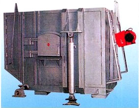 可倾式熔铝燃油炉